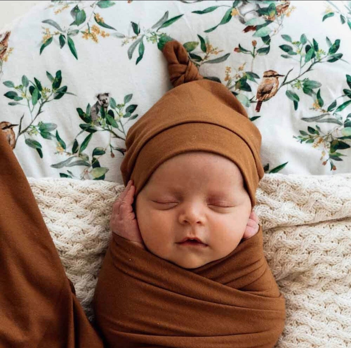 Bronze | Organic Knotted Beanie