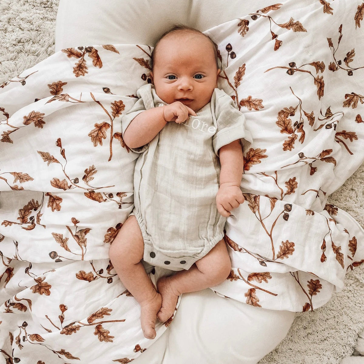 Acorn & Oak Swaddle