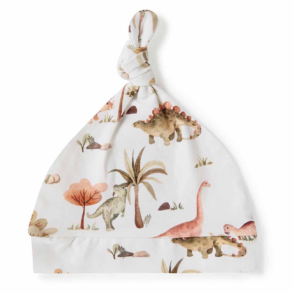 Dino | Organic Knotted Beanie