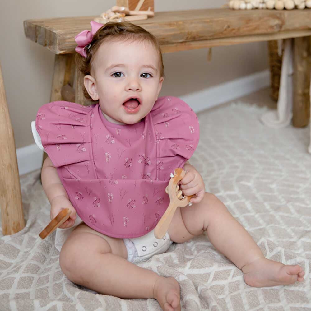 Floret Frill Snuggle Bib