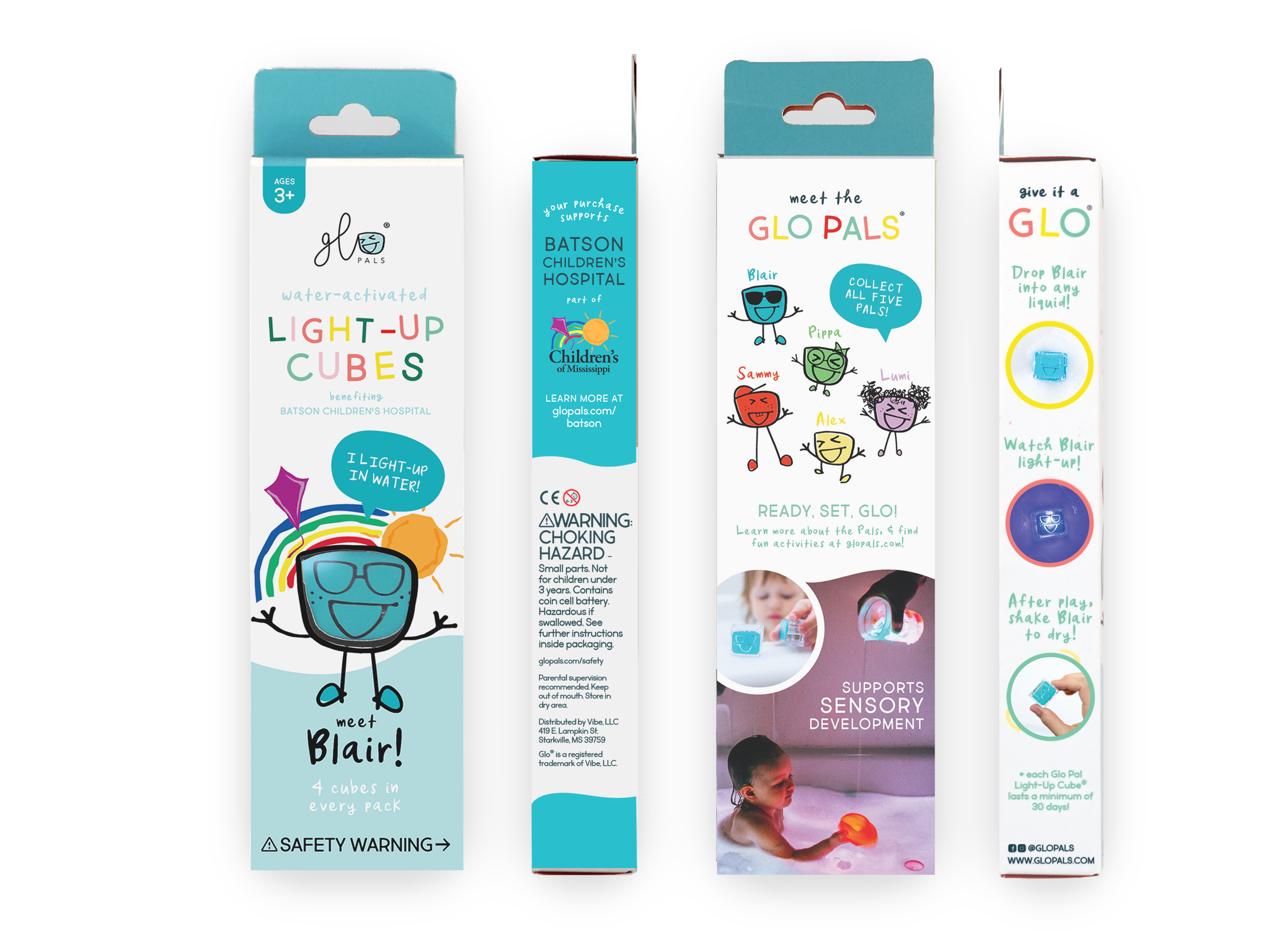 Glo Pal Cube | Blair (Blue)