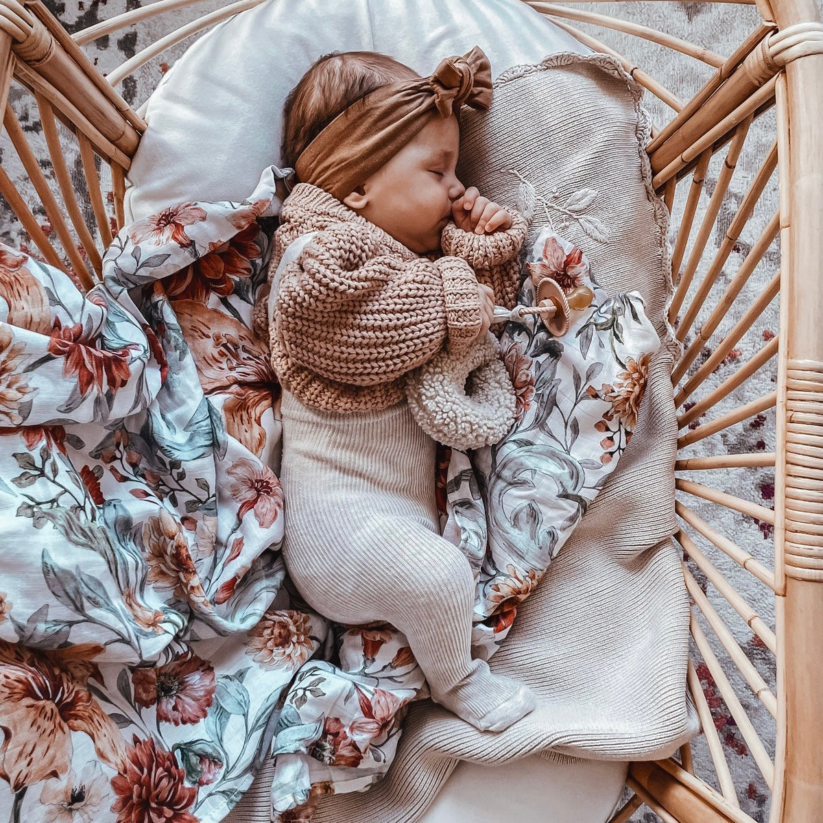 Le Piccadilly Muslin Swaddle