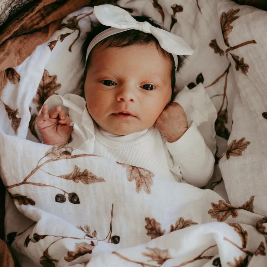 Acorn & Oak Swaddle