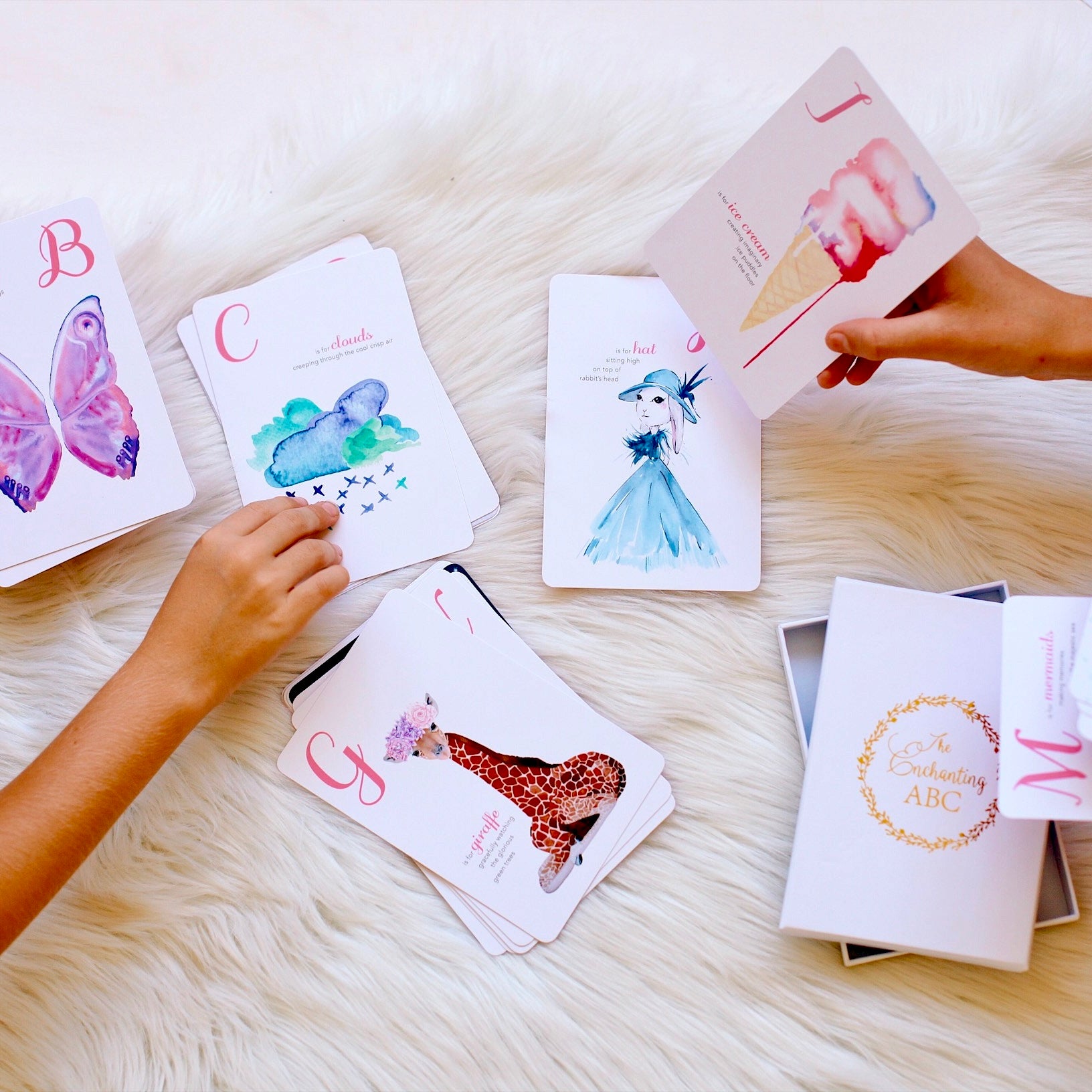 The Enchanting ABC Flash Cards