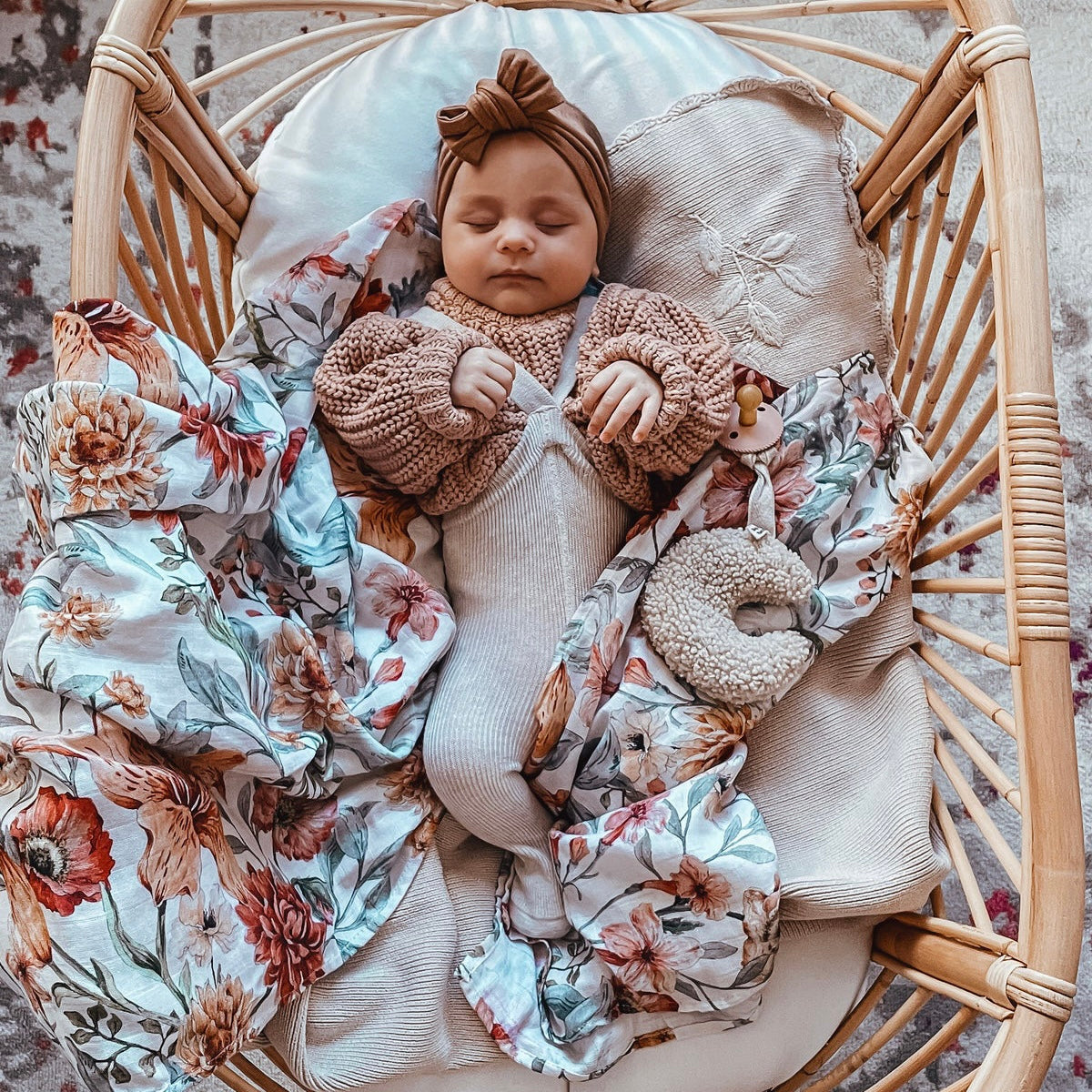 Le Piccadilly Muslin Swaddle