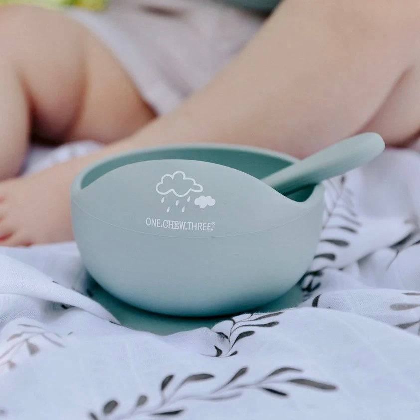 Silicon Scoop Bowl & Spoon Set