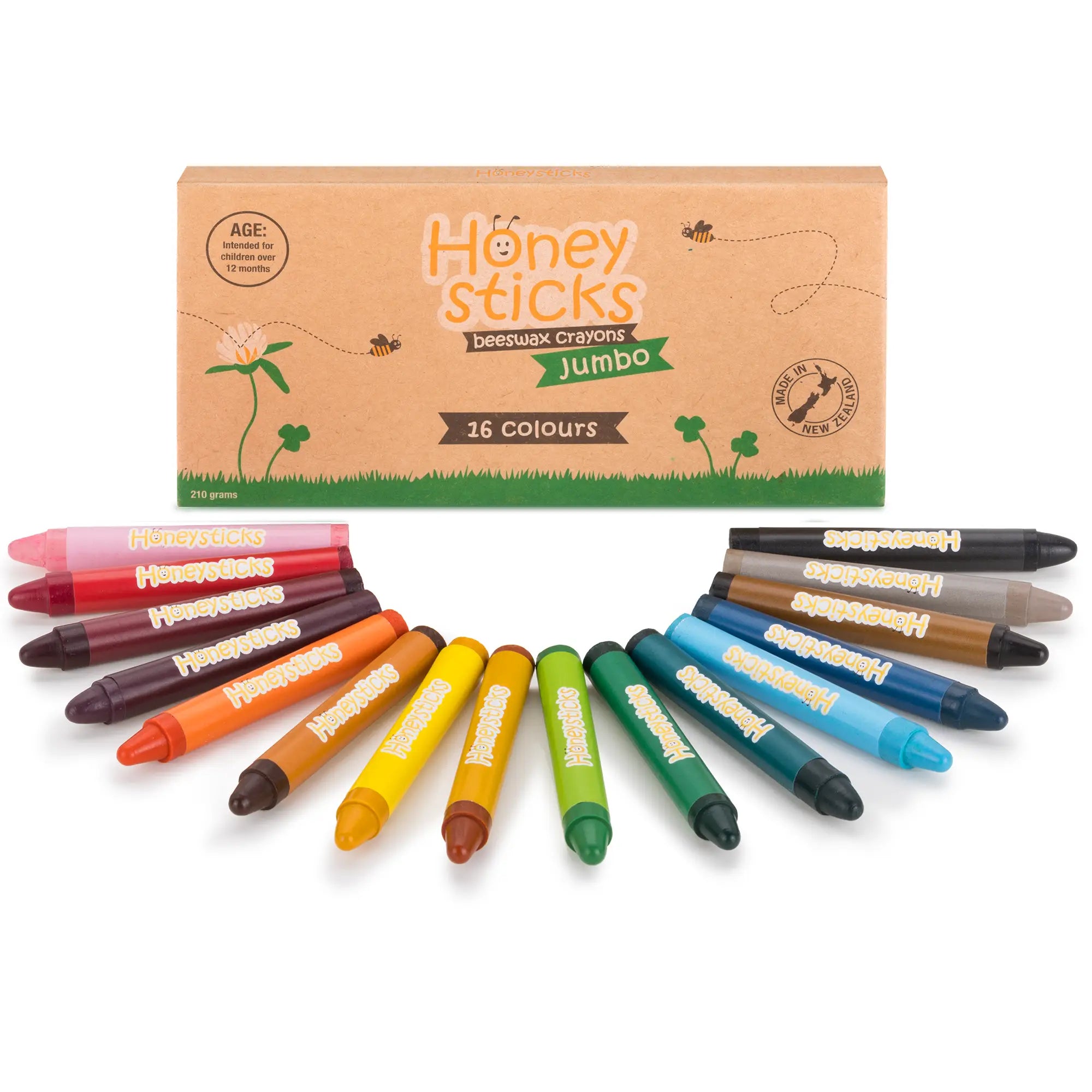 Honeysticks Crayons | 16 Pack