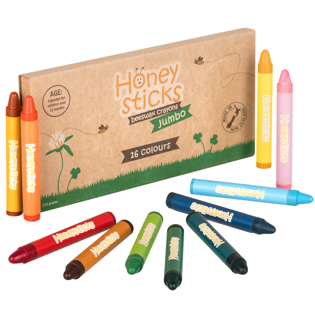 Honeysticks Crayons | 16 Pack