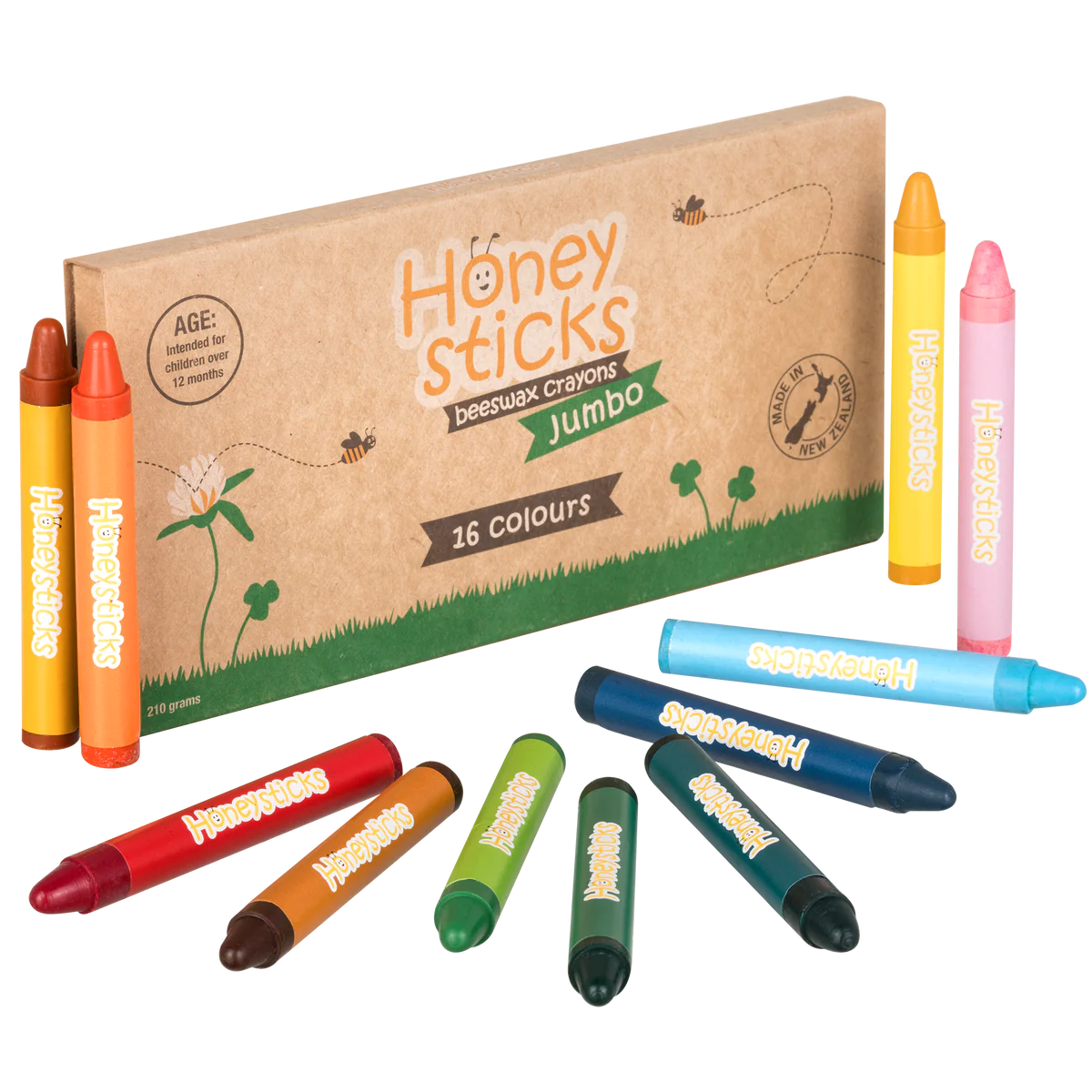 Honeysticks Crayons | 16 Pack