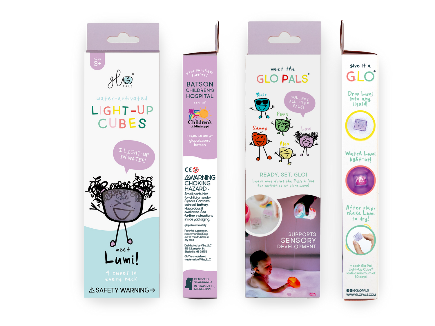 Glo Pal Cube | Lumi (Purple)