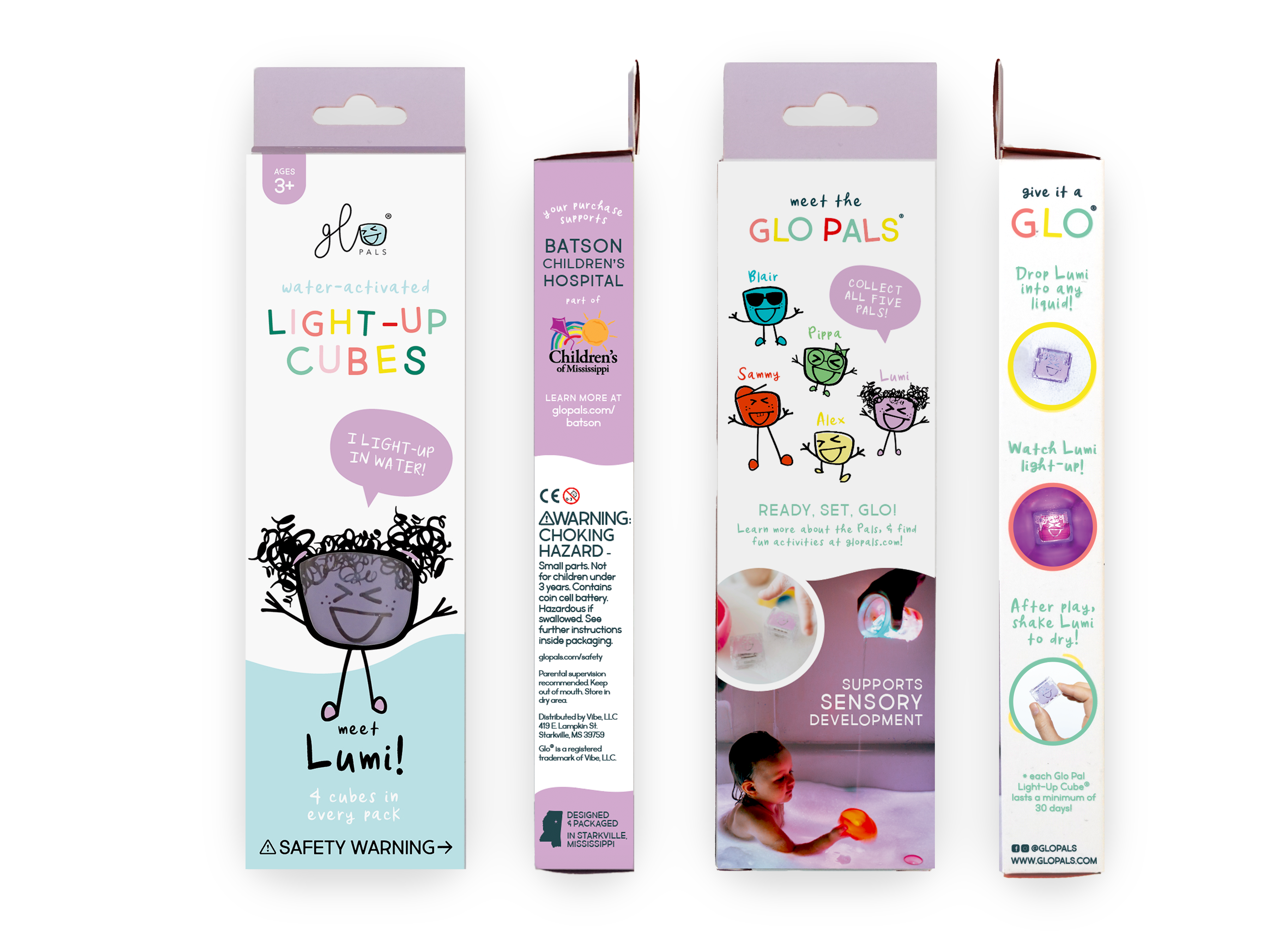 Glo Pal Cube | Lumi (Purple)