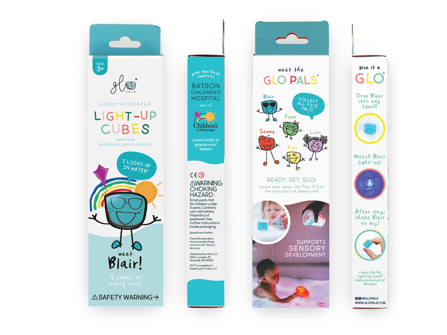 Glo Pal Cube | Blair (Blue)