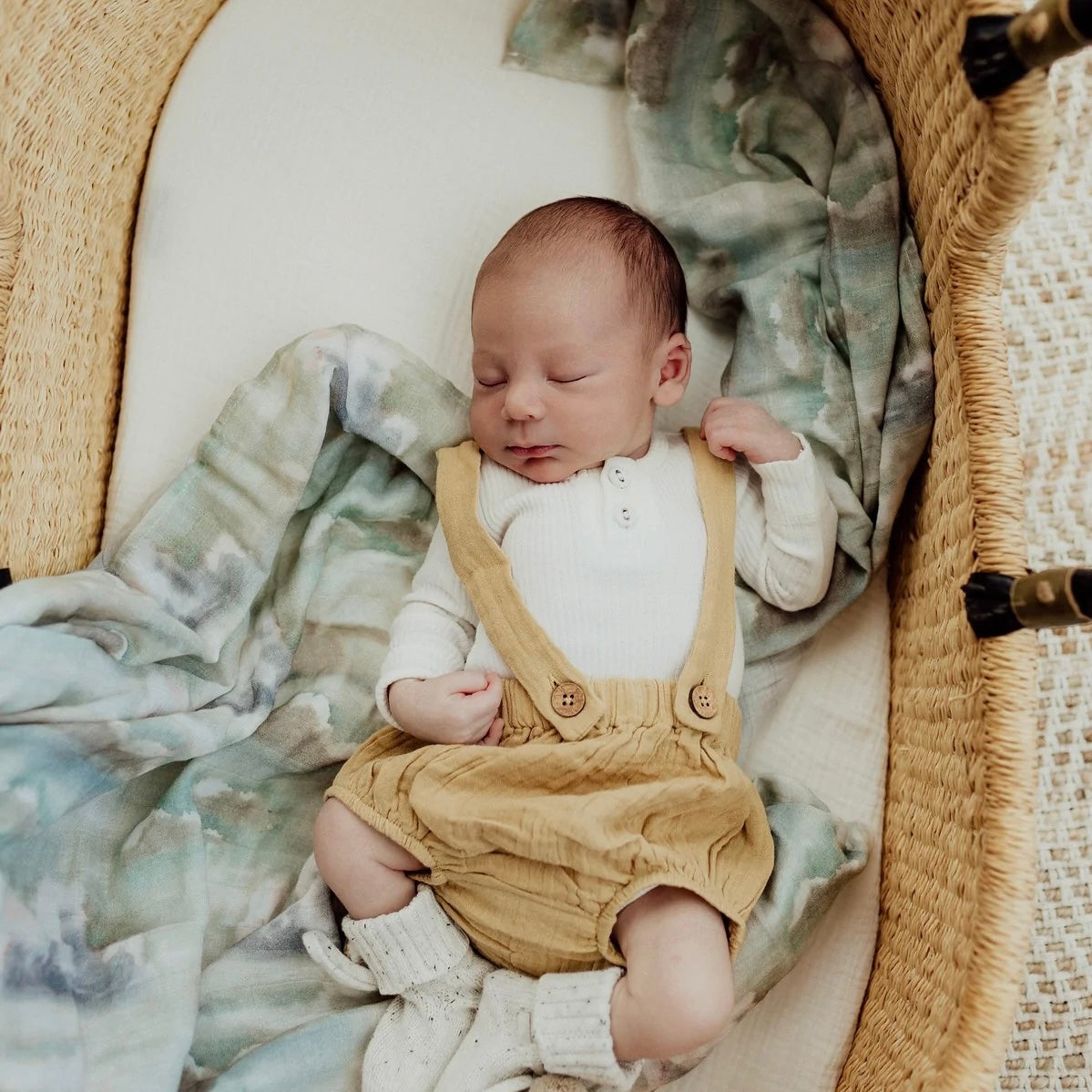 Cloudy Skies Swaddle