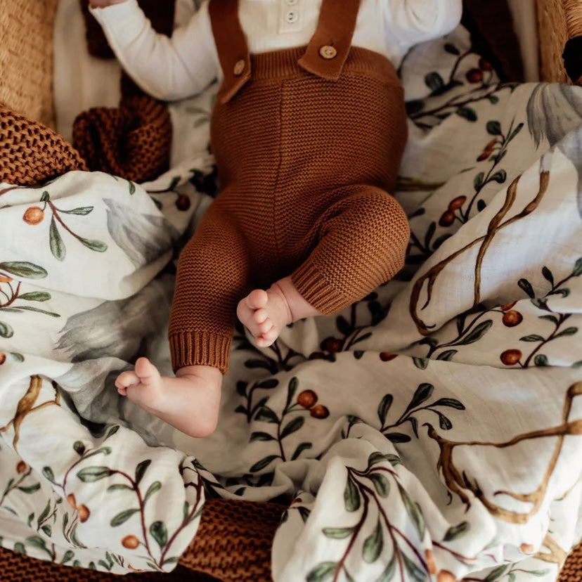 Kushiro Crane Swaddle