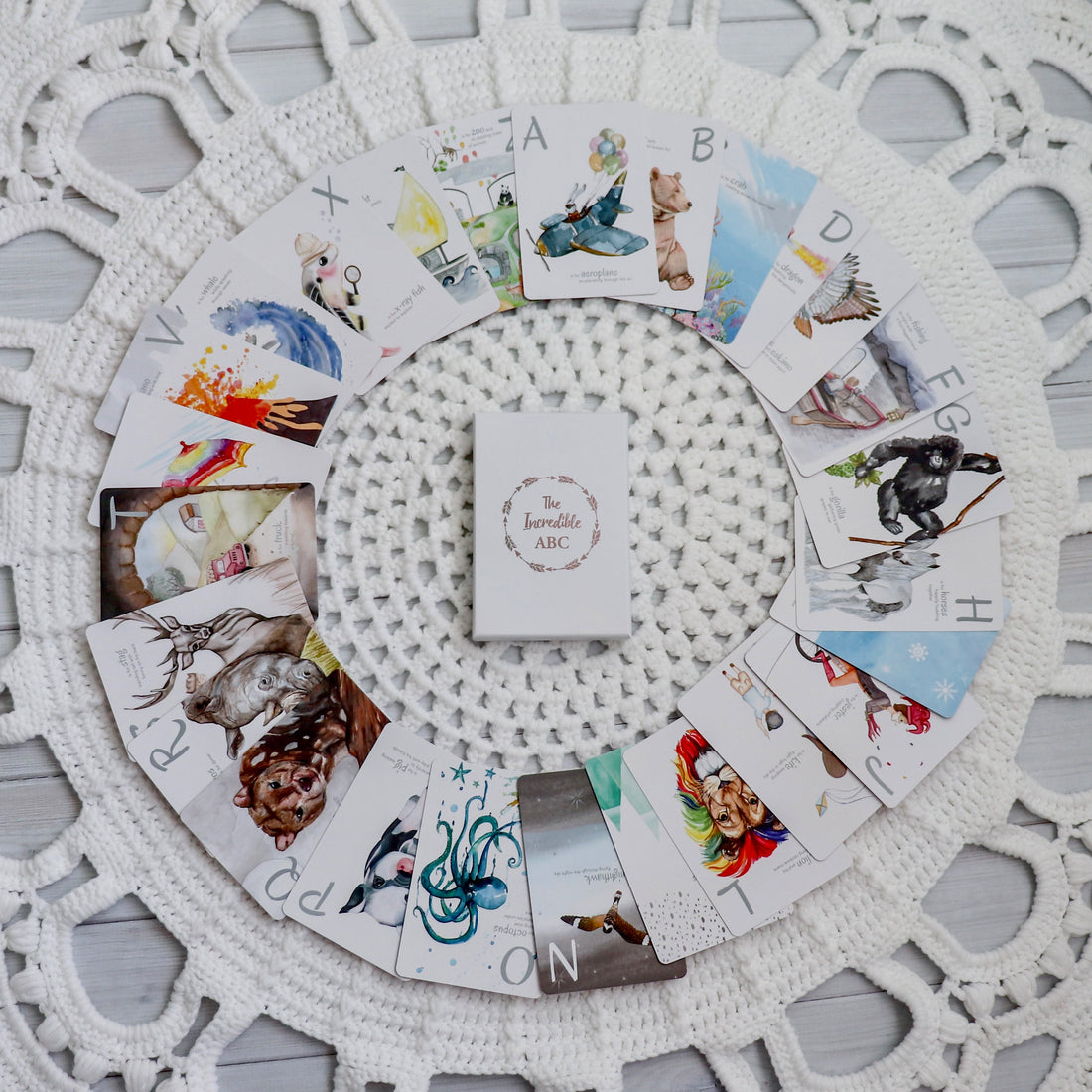 The Incredible ABC Flash Cards