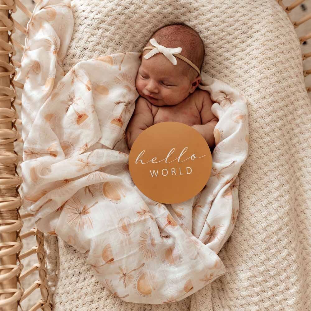 Paradise &amp; Sunrise Reversible Milestone Cards