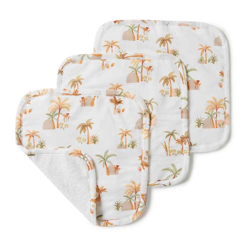 Palm Springs Organic Wash Cloth | 3 Pack