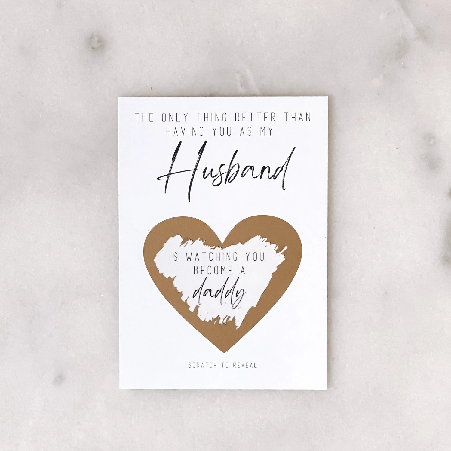 Announcement | Husband to Daddy