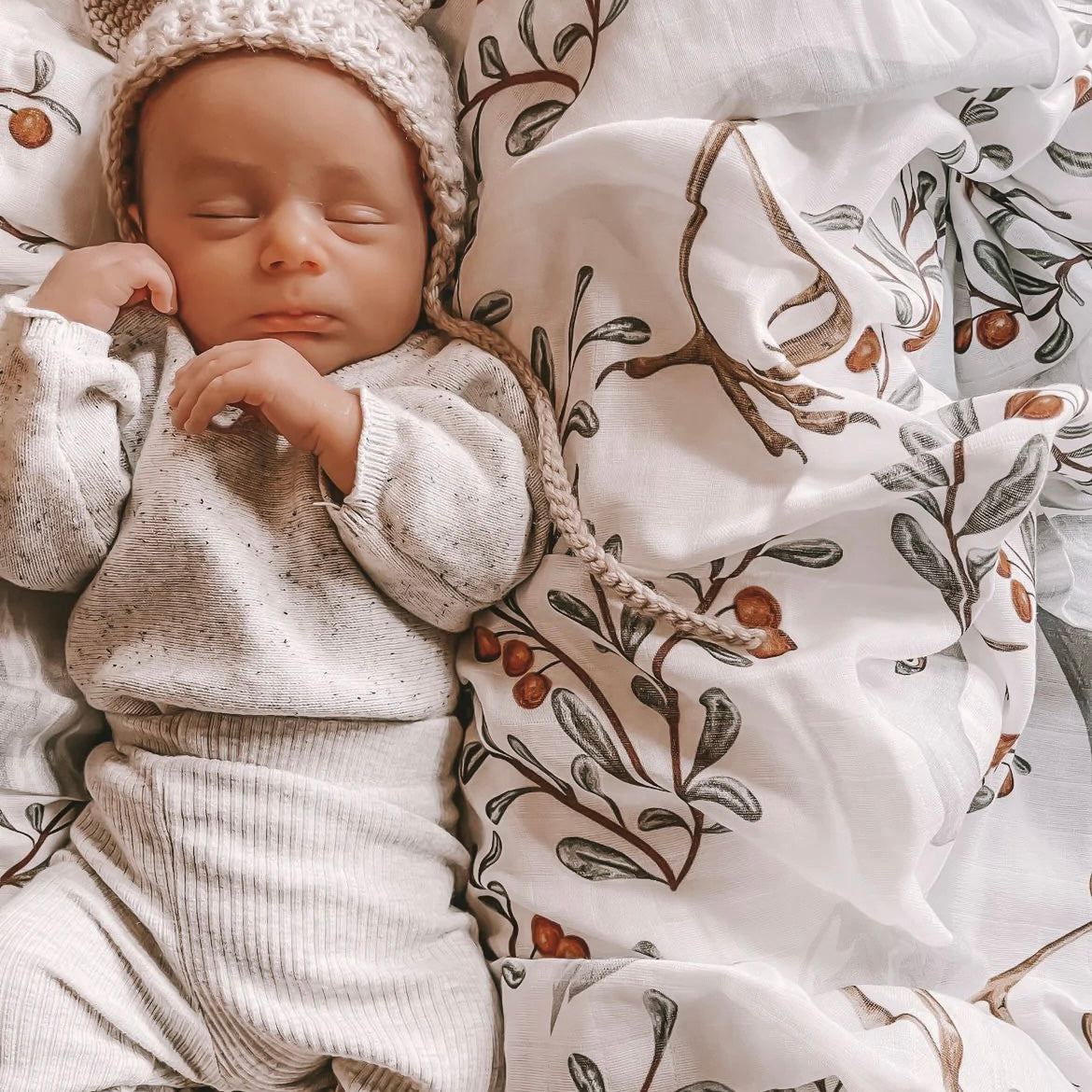 Kushiro Crane Swaddle