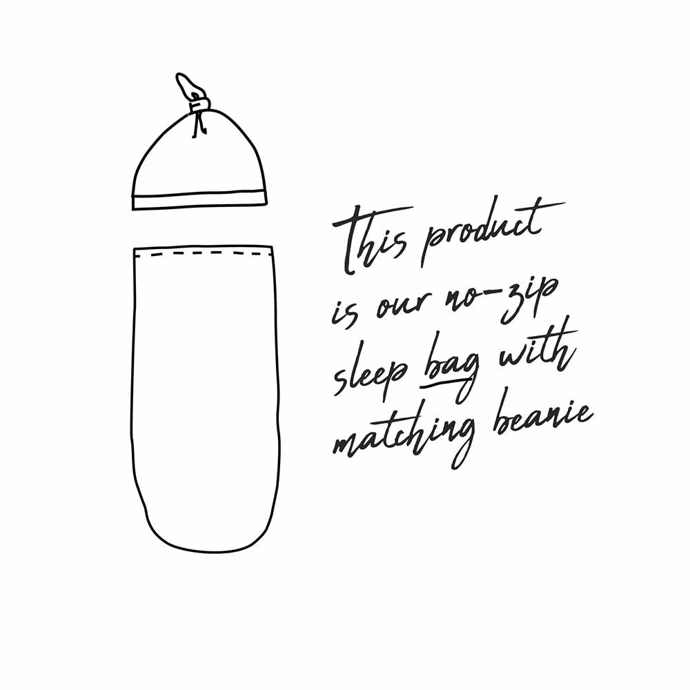 Eucalypt Snuggle Swaddle &amp; Beanie Set