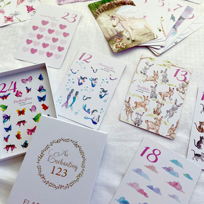 The Enchanting 123 Flash Cards