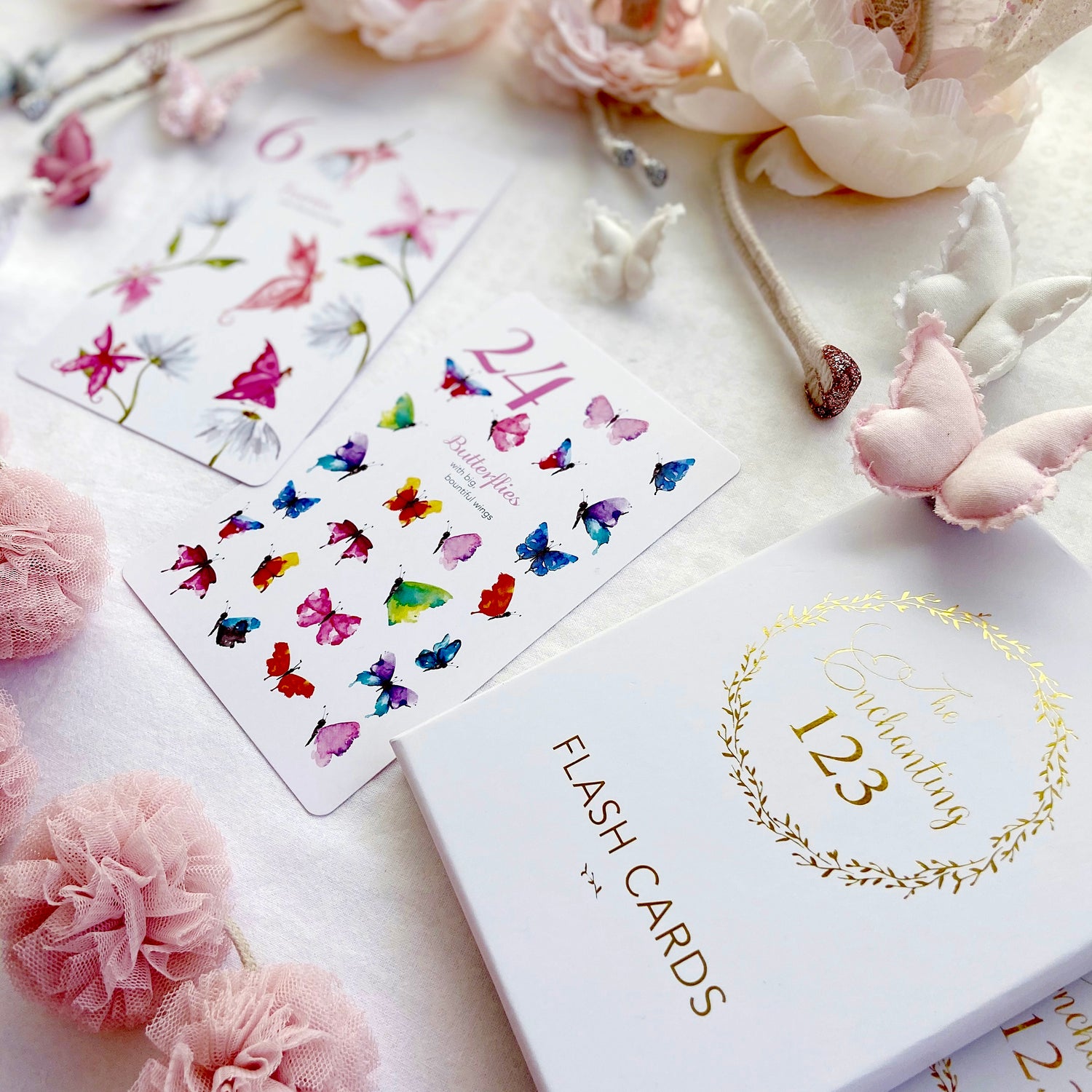 The Enchanting 123 Flash Cards
