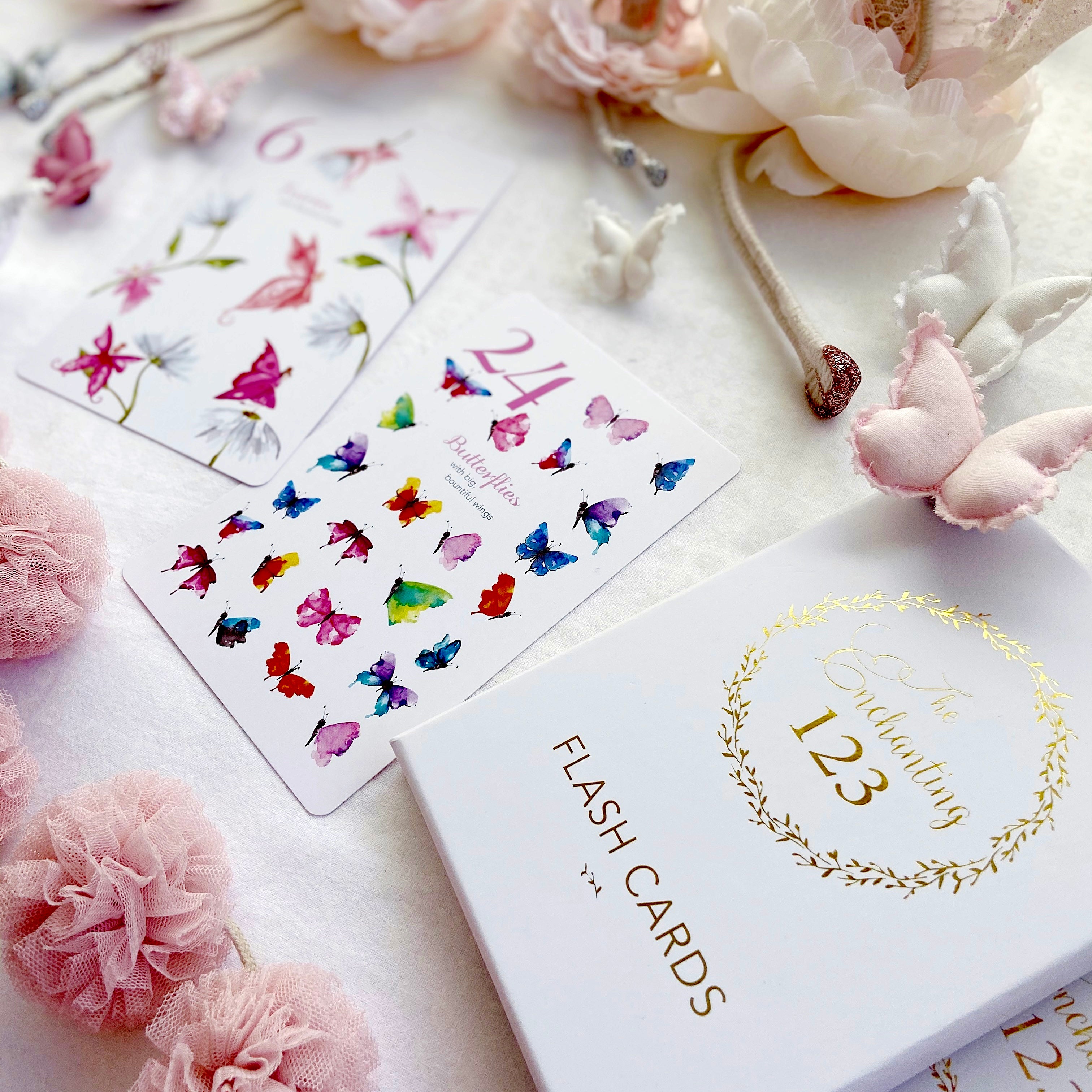 The Enchanting 123 Flash Cards